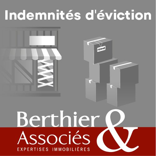 Pictogramme "Indemnité d'éviction" Berthier & Associés