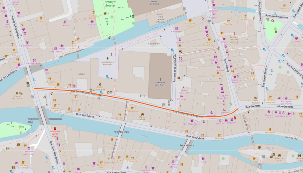 Valeur locative d'un fonds de commerce de salon de thé à Annecy, 9 Rue Jean-Jacques-Rousseau 2 image 38